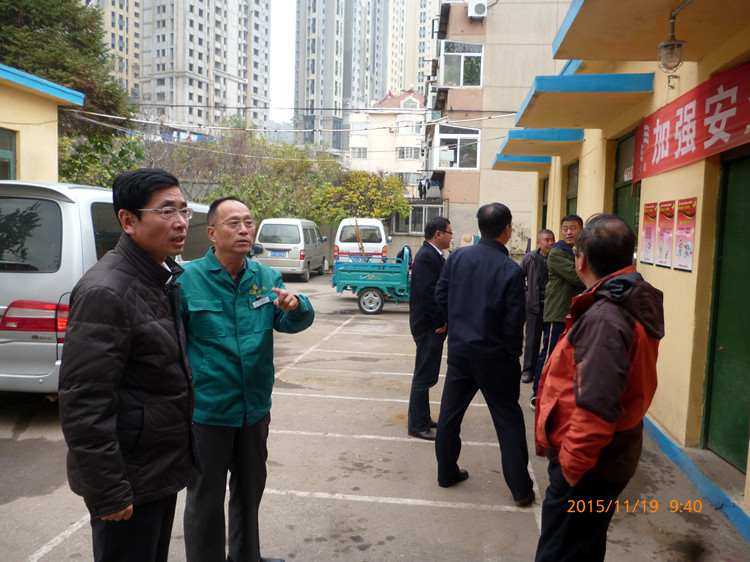省住建廳領(lǐng)導到公司檢查安全工作